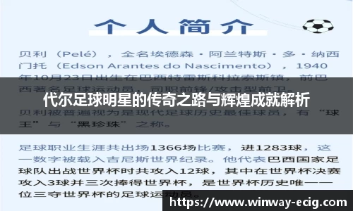 代尔足球明星的传奇之路与辉煌成就解析